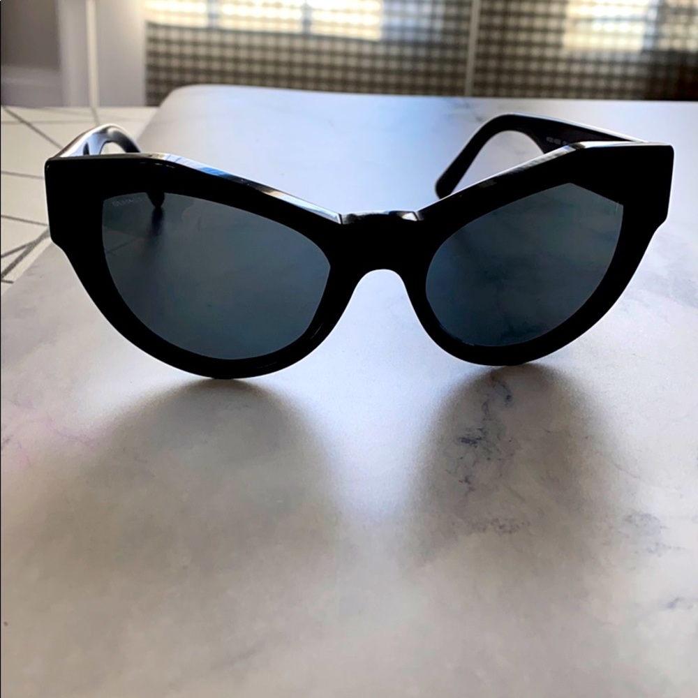 Versace Cat Eye Sun Glasses